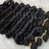 Glamoröst bästsäljande dubbla wefted malaysiska hårförlängningar 100% mänskligt hår weft peruansk indisk brasiliansk hårväv 4 buntar
