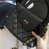 23P Materiał torebki designerka torba na ramię oryginalna torba crossbody crossbody torba skórzana torba mała kontrola luksusu designer klamry