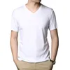 T-shirts pour hommes 4pcs / lot T-shirt à manches courtes T-shirts pour hommes T-shirts à manches courtes à manches courtes Slim Fit T-shirt Hommes Casual Summer Tshirt Plus Taille S-5XL 230920