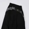 High Street Fashion Brand Asymmetric Line Design Circle Decoration Straight Tube Loose Relaxed Sports Pants9bed