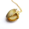 Pendentif Colliers 2021 S Mode Dames Accessoires Seashell Médaillon Or Laiton Collier De Coquillage Décoratif LL