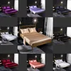 Designer Quilt Bed Cover Extra Large Luxury Bedding Sets Four-Piece Set home tetiles supplies European and American Ice Silk Satin293K