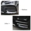 ABS Mistvoorlicht Trim Strips 4 stuks Voor Mercedes Benz E klasse W213 2016-17 Koolstofvezel Stijl auto Styling Modified3185