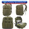 Backpack Military Tactical Backpack Men 50L Large Capacity Small Cross-body Waist Bag Assault Pack Camping Hunting Trekking Rucksacks 230920