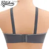 Sexig uppsättning sömlösa kvinnor bh stor storlek Push Up Brassiere Thin Sexig underkläder BC Cup Bralette Bekväm tråd Free Gared Lingerie L230920