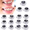 Other Oral Hygiene 345pcsBox Dental Teeth Crystal Diamond Ornament Gilded Tooth Gem Various Shape for Ornament Oral Hygiene Tooth Decoration 230919