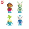 Bloki Octonauts Oryginalny budynek zmienny kształt Gup cegła udawana Toys Anime Action Figures Architektura Prezenty dla dzieci 230920