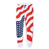 Men's Tracksuits Fashion Men/Women American Flag Print Tracksuits Crewneck SweatshirtPants 2pcs Pullovers joggers set Plus S-XXL R2393 230920