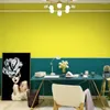 Wallpapers Nordic effen effen kleur groen geel behang moderne woonkamer slaapkamer achtergrond muurschildering behang voor muren