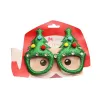 Red Snowflake Elk Eyeglass Frame Christmas Glasses Kid Adult Party Dress Up Toys Holiday Decoration 920