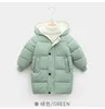 Пуховое пальто для детей от 1 до 10 лет, куртки с капюшоном для девочек, хлопковые толстые теплые пальто, верхняя одежда для мальчиков, зимне-осенняя одежда 230919