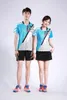 Men's Tracksuits Badminton Suit And Women's Top Table Tennis Shirt Summer Running Breathable Quick Drying Match Custom