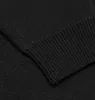 xinxinbuy Men designer Hoodie Sweatshirt 24ss Cursive Letter Jacquard long sleeve women Black white S-2XL