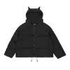 Herren Daunenparkas Winterjacke Damen Hip Hop Parka Totenkopf bestickt Pufferjacken Herren Warme Mäntel Herrenkleidung Harajuku Y2K Kleidung J230920