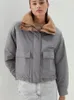 Mulheres para baixo parkas jaqueta itália moda fino ajuste gola penas casacos engrossar inverno mulher casaco frio 230919