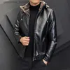 Futro dla kobiet sztuczne futro 2023 Casual Motorcycle Windbreaker Zip Fur Fur Clar Fux Skórzany Kurtka Mężczyźni Slim Wysokiej jakości wełniane liniowca Streetwear L230920