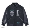 Herrenjacken Jacken Designer 23ss Herren Schwarze Baseballjacke Tiffany Lederhülle New York Herren Coa T3vy 90su x0920