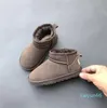 Mini stivali da neve per bambine, invernali, caldi, per bambini, WGG, per bambini, scarpe calde in peluche per bambini