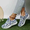 Kleid Schuhe Frühling und Herbst Neue Leopard Leinwand Schuhe Weibliche Studenten Retro Vielseitige Weiche Schwester Bord Schuhe Mode Schuhe Plattform schuhe x0920