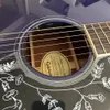 중국에서 만든 맞춤 상점, 41 인치 어쿠스틱 기타, 로즈 우드 지판, 무료 배송