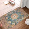 Bath Mats Bohemian Style Mandala mönster tryckt flanell golvmatta badrum dekor matta non glid för vardagsrum kök välkomna dörrmatta 230919