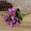 Dekorativa blommor grossist !! Hi-Q Artificial Daisy Tyg Small Chrysanthemum Bouquet Roadside Silk Flower Bunches