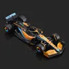 Diecast Model car Bburago 1 43 #4 Lando Norris McLaren MCL36 #3 Daniel Ricciardo Alloy Luxury Vehicle Diecast car Model Toy 230919