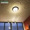 Wallpapers Roof Ceiling Decoration 3D Wallpaper Waterproof Self-adhesive Wall Stickers Contact Paper Decor Embossed Decals