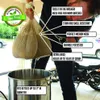 Hanging Baskets Large Reusable Straining Bag Micron Mesh Drawstring Food Strainer For Cold Brew Home Brewing 22inch X 26inch Filte311q