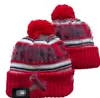 Ranger Beanies Cap Tampa Bay Wolle Warme Sportstrickmütze Hockey North American Team Gestreift Sideline USA College Cuffed Pom Hats Männer Frauen