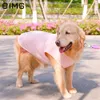 Hundebekleidung OIMG Bequeme Sommerkleidung für große Hunde Golden Retriever Labrador Border Collie Modische Haustierkleidung Mittelgroße Hunde Dünnes T-Shirt 230919