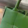 10A Replicación de nivel superior BV's Candy Arco Designer Handbag de 25 cm Intreccio Bolsa de compras tejidas de la casa de compras