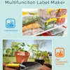 Labelmakers - Labelmaker P12 met plastic tape, draagbare BT-labelmaker ondersteunt afdrukken in kleur