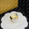 Fashion Gold Letter Rings Love Rings Designer Womens Brand Ring Luxury Jewelry Mens Engagement Ring F Ladies Patty Gift With box 239202D