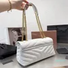 Tasarımcı Naylon Bag Kadın Lüksler Crossbody Omuz Çantaları Siyah Tuval Zippe Kemer Zincirleri Cüzdanlar Under Emsal Edition Baskı Hobo Çanta