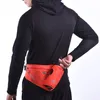 Sacs de plein air unisexe multifonction porte-bouteille d'eau sac de taille boucle réglable pochette de sport poche de jogging avec bande réfléchissante