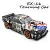 Diecast Model ZD Racing Ex 16 1 16 Brushless Flat Running RC Drift Car Crawler Competition Nivå Kontroll Fullskala Toy 230920