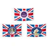 150cm x 90cm jubileu de platina de elizabeth ii bandeira bandeira 70º aniversário 2022 bandeira union jack para festa de rua souvenir271s