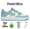 Hommes Designer Casual Chaussures Bas pour hommes Baskets En Cuir Verni Noir Blanc Bleu Camouflage Skateboarding Jogging Sports Star Formateurs R6