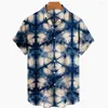 Camicie casual da uomo Camicia vintage stampata a maniche corte hawaiana estiva di lusso Articoli etnici Harajuku oversize larghi e traspiranti eleganti