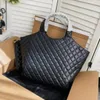 Designer Bag icare maxi boodschappentas oversized dames handtassen zwart gewatteerde lamsvacht draagtas schouder shopper akoniet tassen Casual Tote