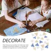 Kandelaars 50 stuks Ster Decor Chanoeka Decoratie Feest Versieren Gunst Decoraties Niet-geweven Stof Tafel