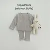 Conjuntos de ropa Primavera Otoño Pijamas para niños Ropa interior para niños Conjunto de ropa para bebés y niños Ropa de dormir para trajes para niños pequeños