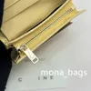 Kvinnors designer plånbok lyxkorthållare kvinnor saffiano purses svart designer påse zippy zip mynt handväska kort stil mini storlek ko läder