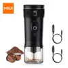 Portable Coffee Maker MIUI Small Espresso Machine DC12V Travel Coffee Maker for Car Outdoors Camping Backpacker Lightweight