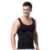 Haleychan Men's Seamless Classic Firming Panels Compression Vest Corset Shirt Men Body Shaper Sweat Shirts Fajas Para Hombre 235o
