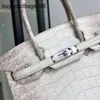 Designer Bag Himalayans handväskor äkta läder Himalayans handgjorda Nile Crocodile Luxury Handheld Womens