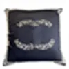 Oreiller Oreiller décoratif Coussin de luxe Coussin de Noël Designer Taie d'oreiller Lettre Imprimer Mode Coussins Coussins en coton Couvre Texte à la maison