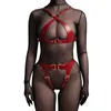 Nxy Bdsm Sexy Leather Women Set Bra Lingerie Garter Belt Leg Tight Stockings with Sex Shop,sex Toy