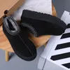 Botas de mujer Australia Botas de nieve con plataforma ultra mini clásicas Nuevos zapatos deslizantes Tazz Diseñador para mujer Zapatillas Tasman uggslies Disquette Diapositivas de piel Botines de invierno